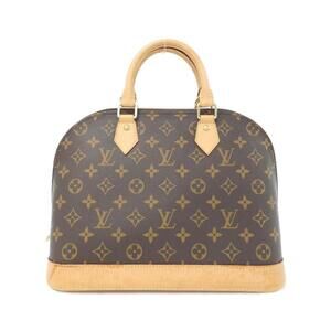 LOUIS VUITTON Brown Monogram Alma Bag